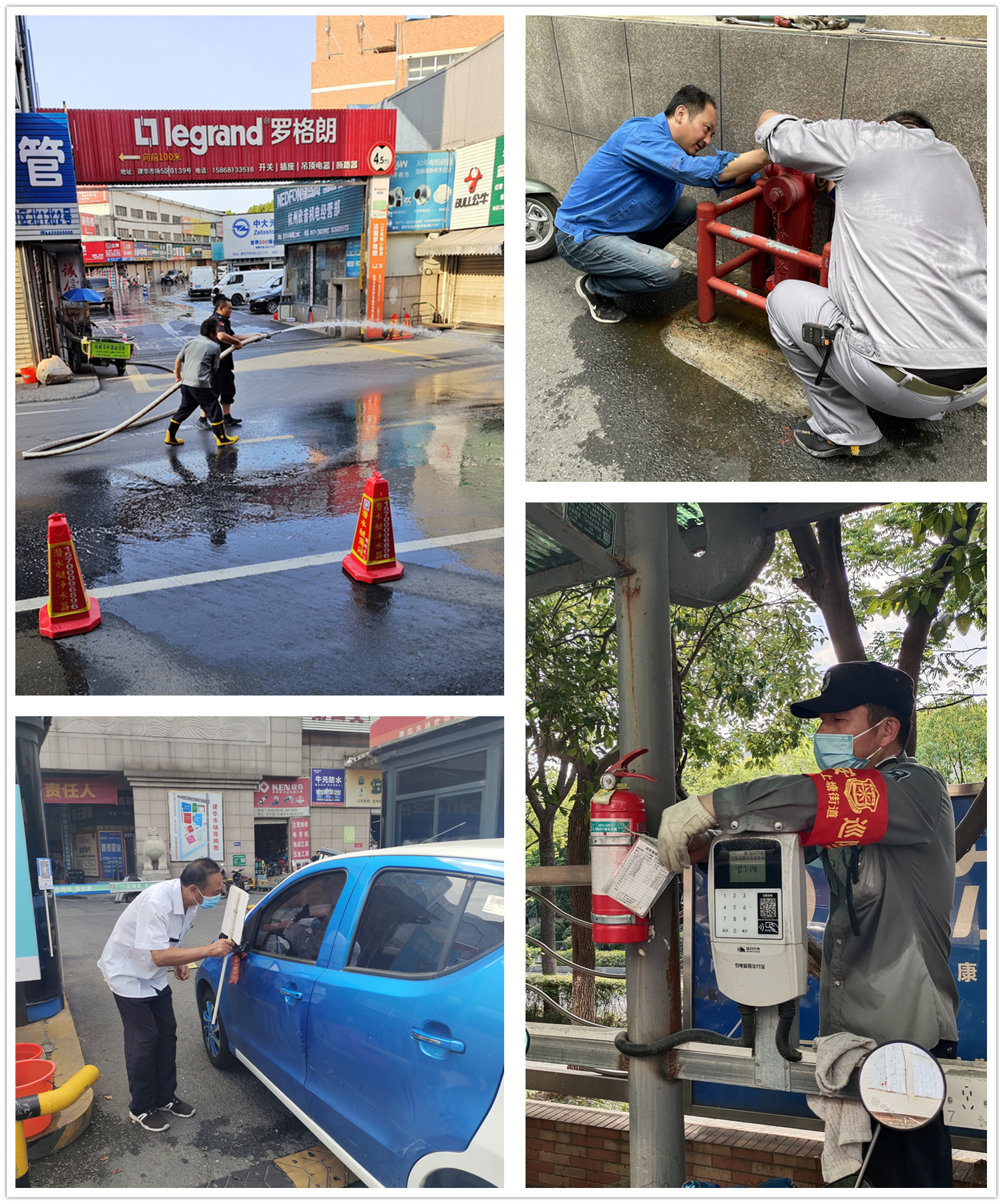 不服“暑”！建華市場勇戰(zhàn)高溫！