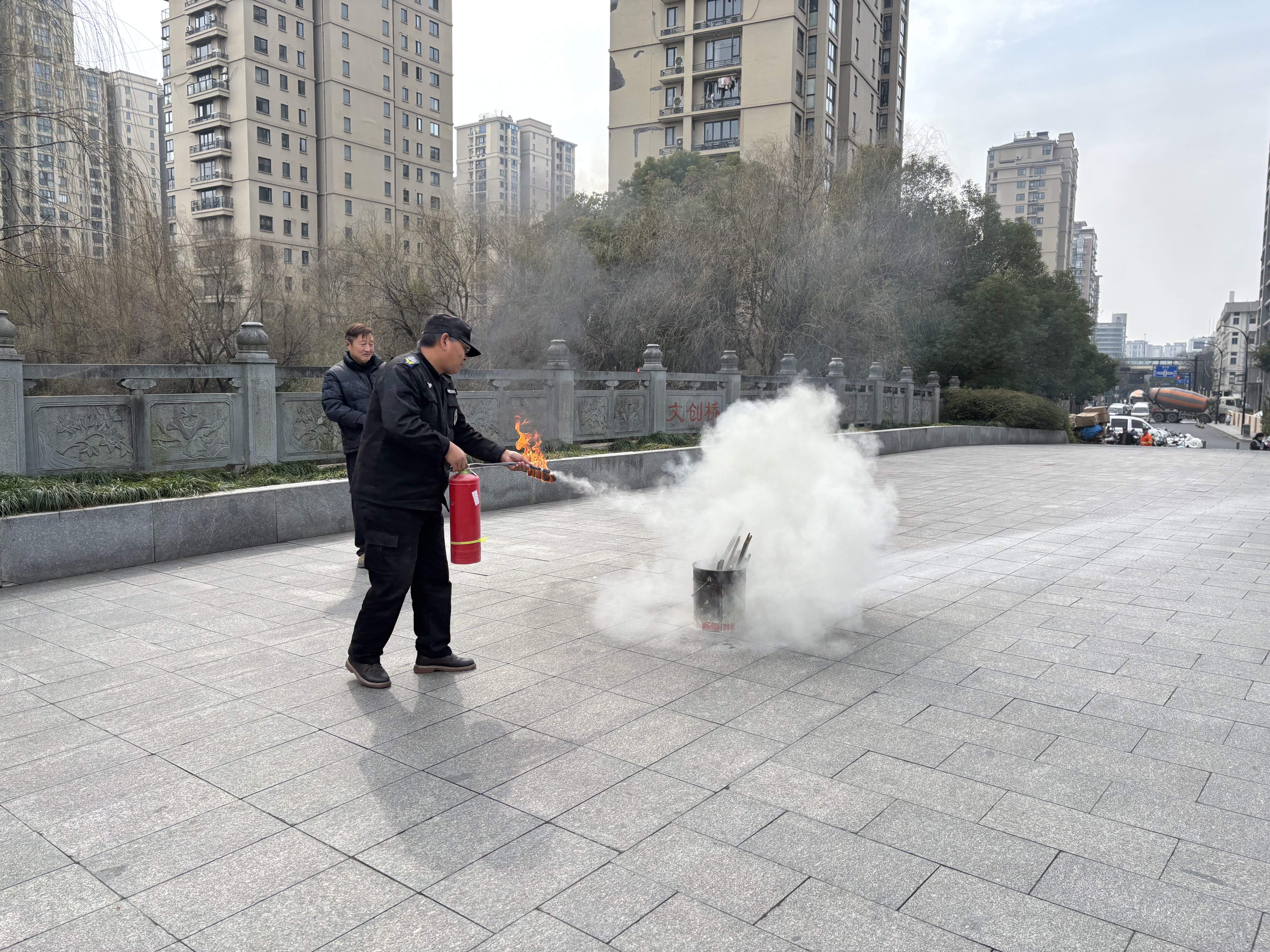 開展消防演練，共筑安全園區(qū)