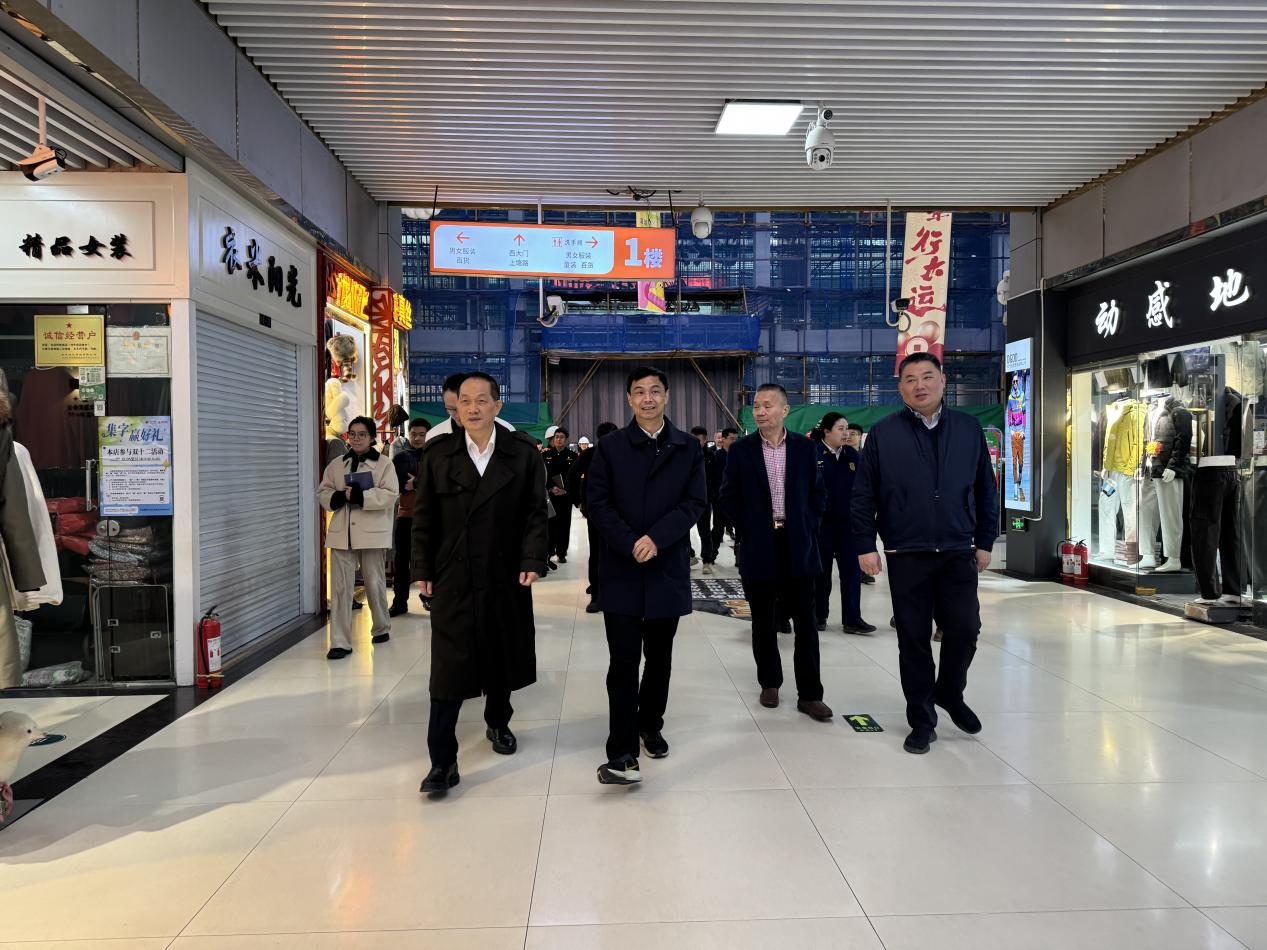 拱墅區(qū)區(qū)長敖煜新前往錢江商城 開展安全生產檢查工作