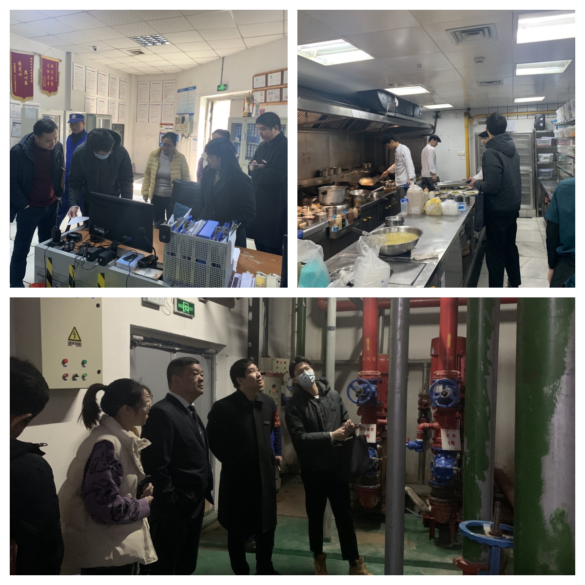 區(qū)紀委、區(qū)應急局等領(lǐng)導蒞臨水晶城檢查安全生產(chǎn)